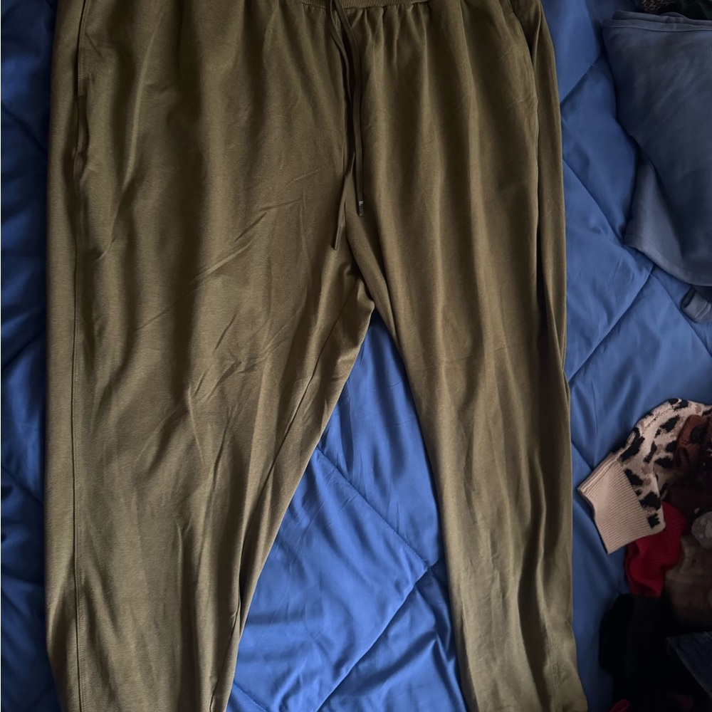 Fabletics Olive Green Joggers